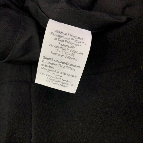 NWT J. Crew Mercantile wool blend miniskirt black ruffle 14 - Picture 5 of 6